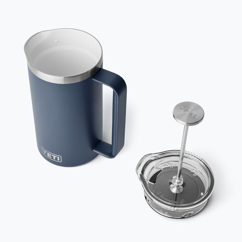 Kavos virimo aparatas YETI French Press 1 l navy 5