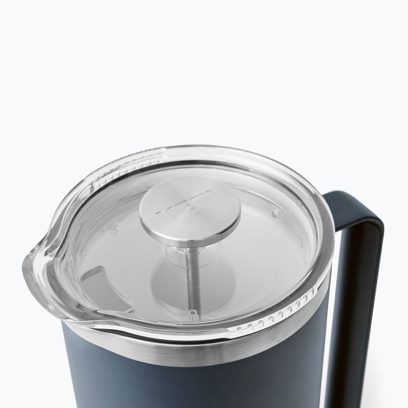 Kavos virimo aparatas YETI French Press 1,9 l navy 6