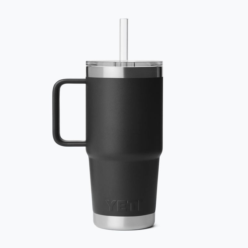 Termosas YETI Rambler Straw 739 ml black 2