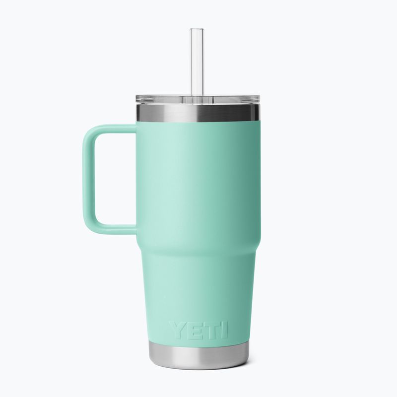 Termosas YETI Rambler Straw 739 ml seafoam 2