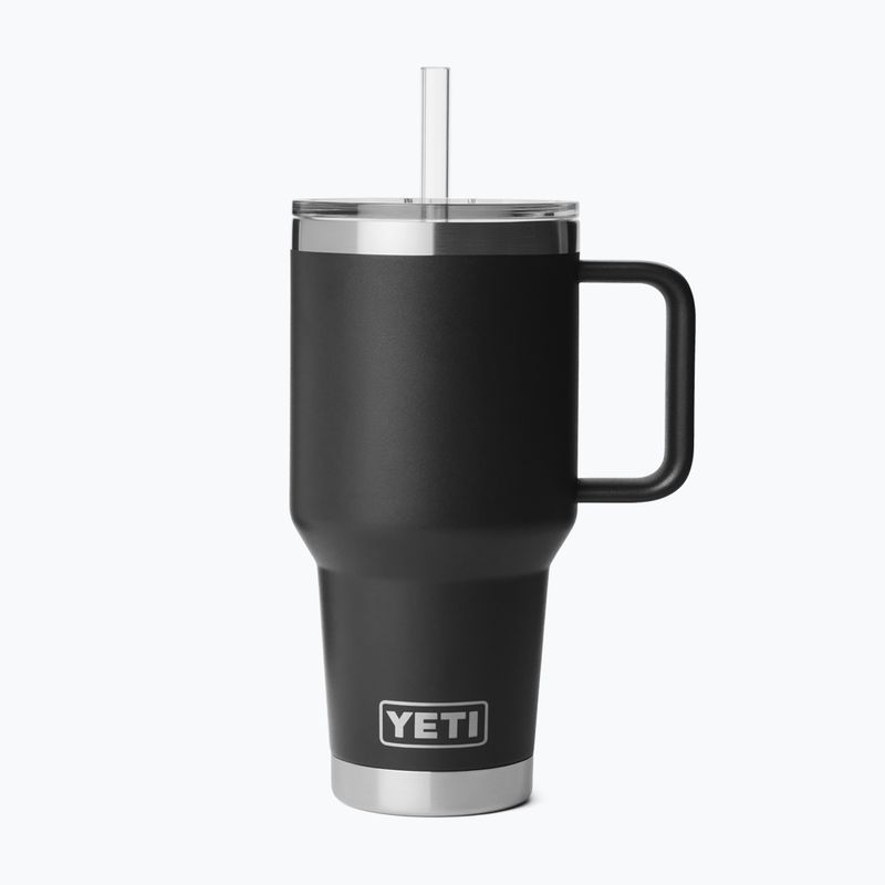 Termosas YETI Rambler Straw 1000 ml black