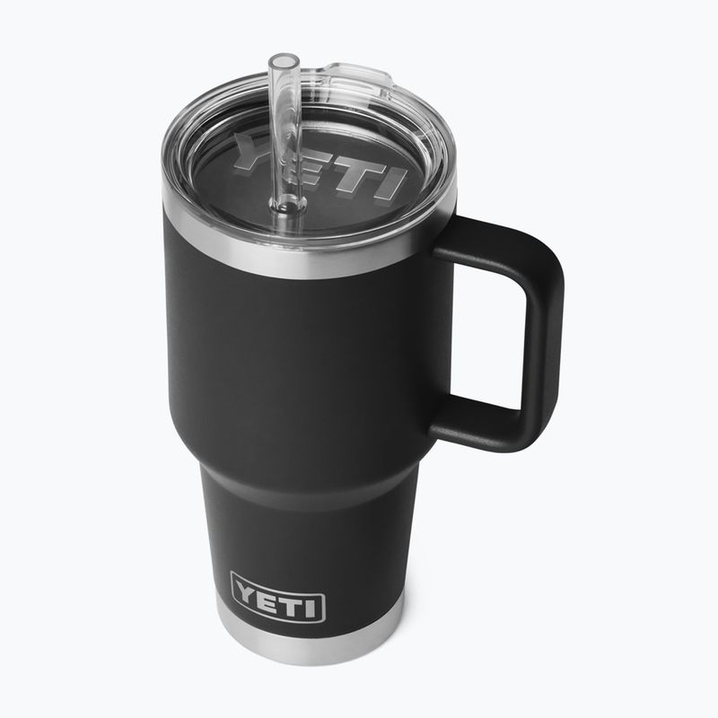 Termosas YETI Rambler Straw 1000 ml black 3