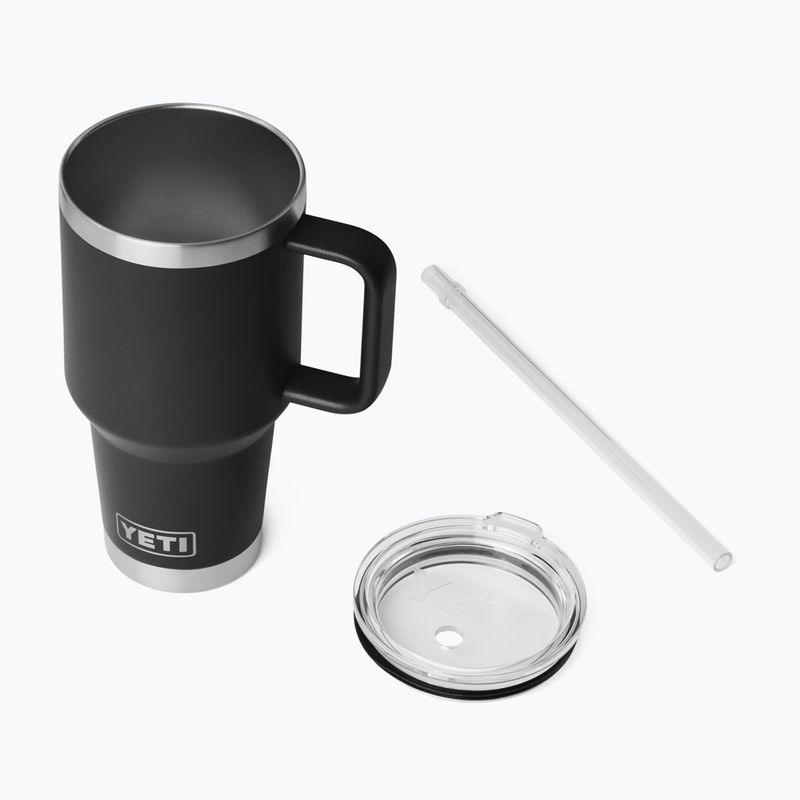 Termosas YETI Rambler Straw 1000 ml black 4