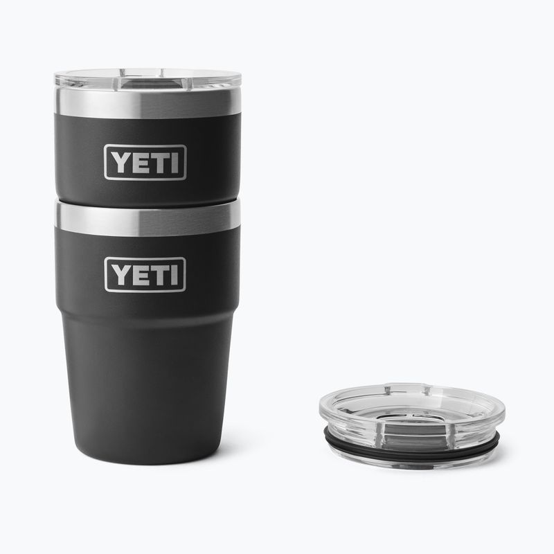 Termosas YETI Rambler Stackable 473 ml black 4