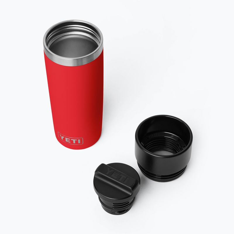 Termosas YETI Rambler Travel 473 ml rescue red 4