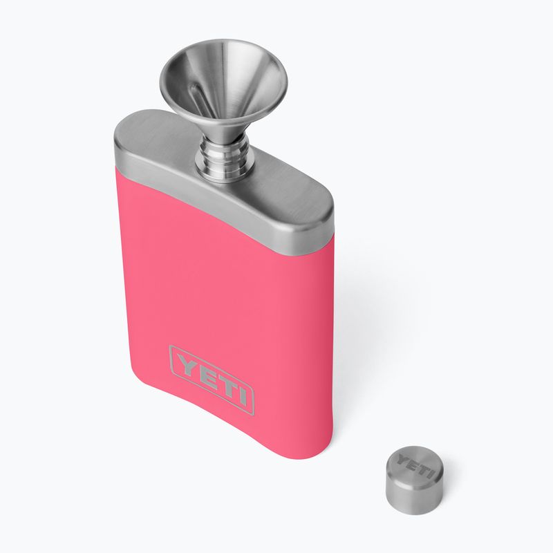 Kraujospūdžio gertuvė YETI Flask 200 ml tropical pink 5