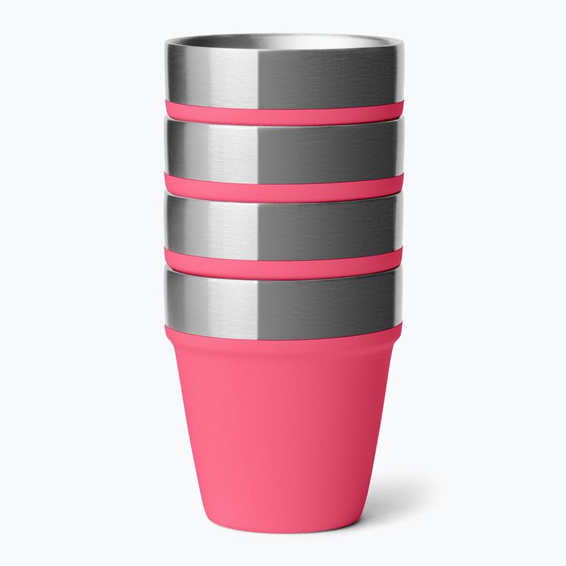 Turistinės taurės YETI Shot 48 ml 4 pcs. tropical pink 3