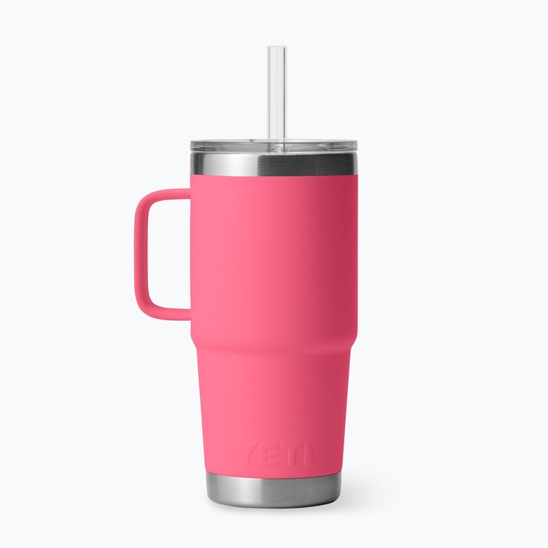 Termosas YETI Rambler Straw 739 ml tropical pink 2