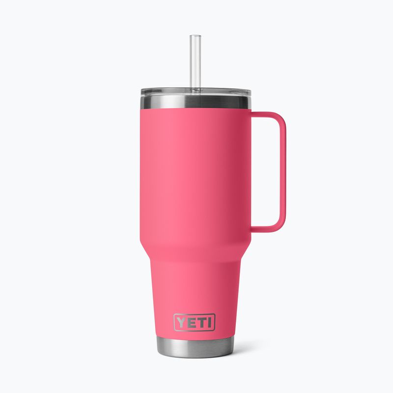Termosas YETI Rambler Straw 1200 ml tropical pink