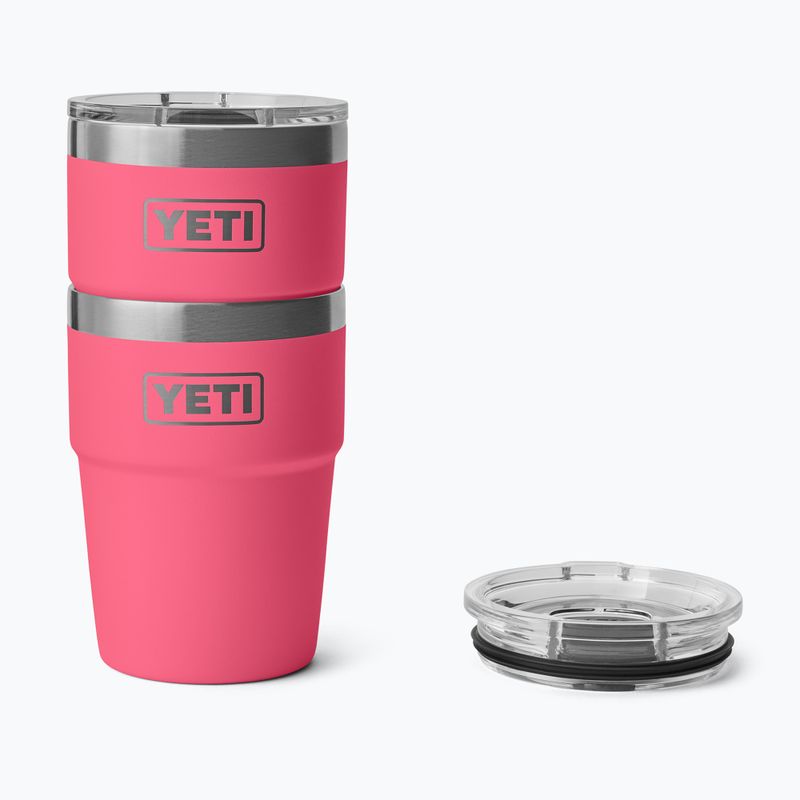 Termosas YETI Rambler Stackable 473 ml tropical pink 4