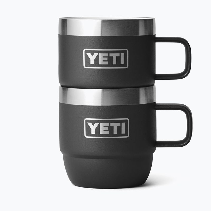 Puodelis YETI Rambler 177 ml 2 pcs. black 3