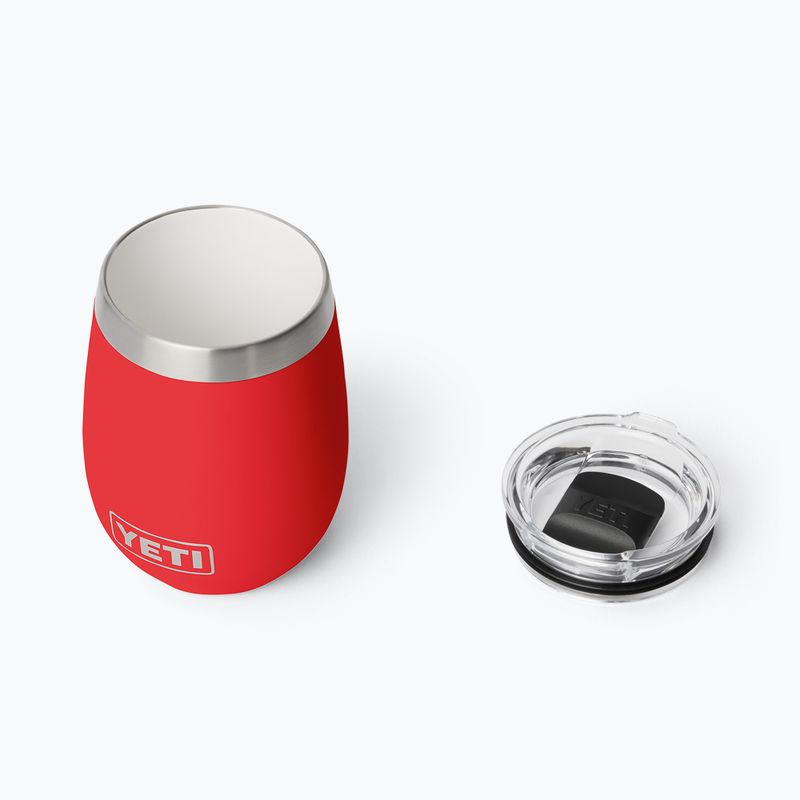 Termosas YETI Rambler Wine Tumbler 295 ml rescue red 4