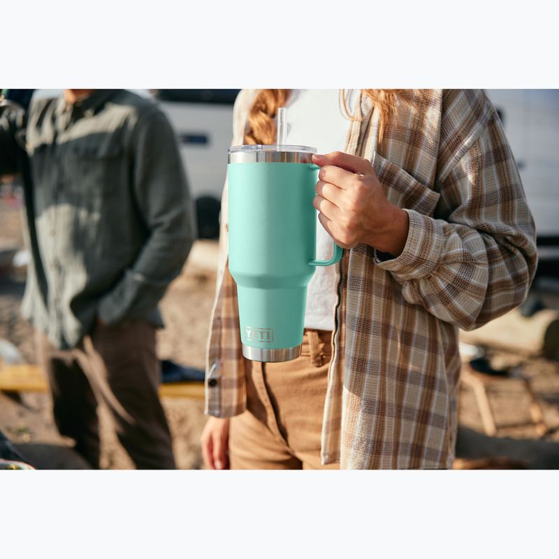 Termosas YETI Rambler Straw 1200 ml seafoam 5
