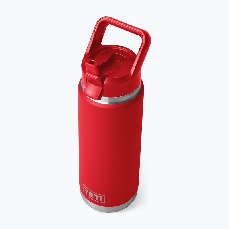 Termo gertuvė YETI Rambler Straw 769 ml rescue red 5