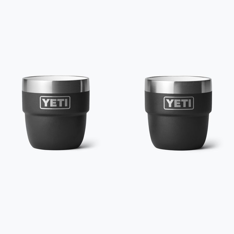 Puodelis YETI Rambler 118 ml 2 pcs. black