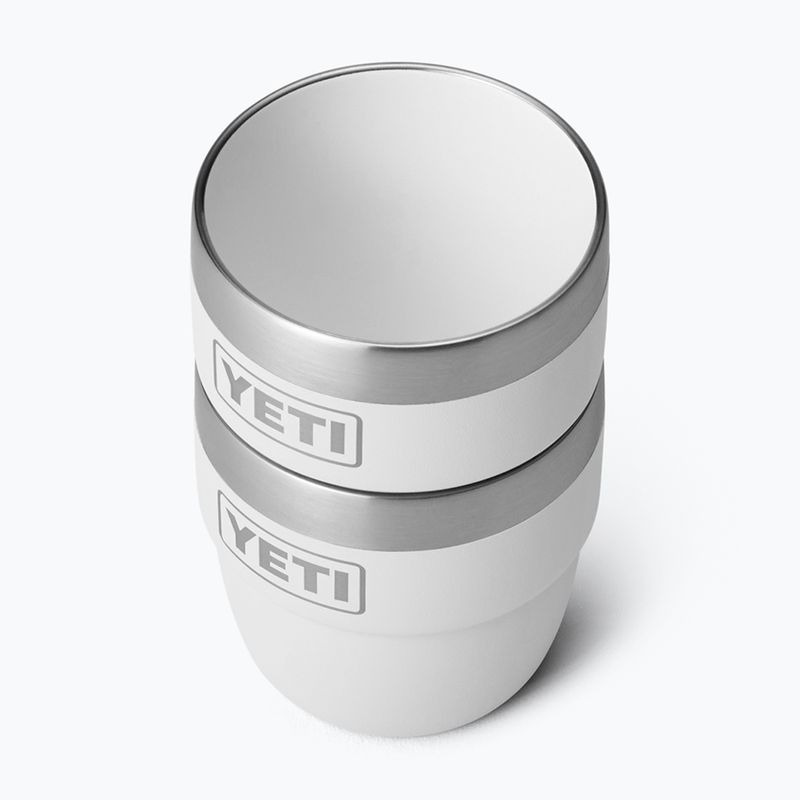 Puodelis YETI Rambler 118 ml 2 pcs. white 4