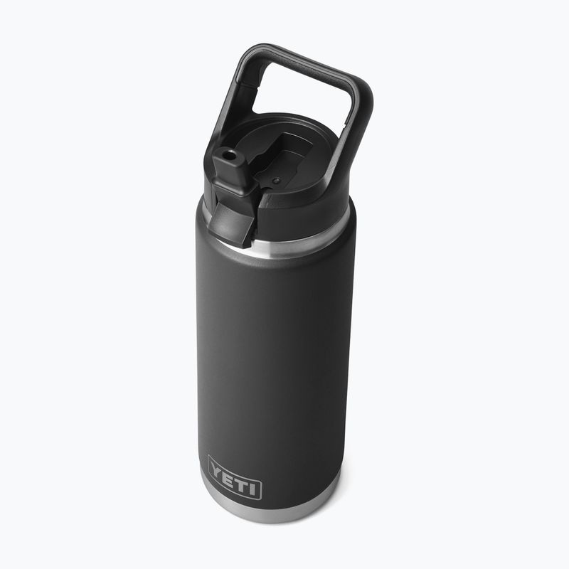 Termo gertuvė YETI Rambler Straw 769 ml black 4
