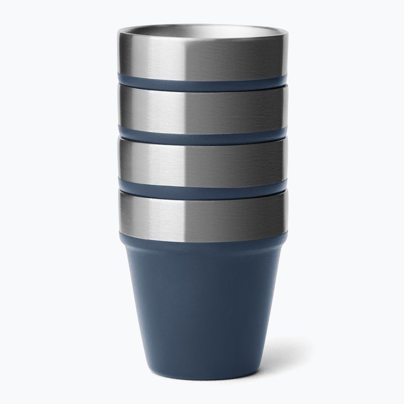 Turistinės taurės YETI Shot 48 ml 4 pcs. navy 3