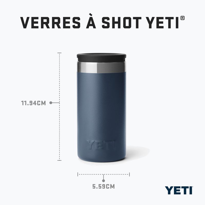 Turistinės taurės YETI Shot 48 ml 4 pcs. navy 9