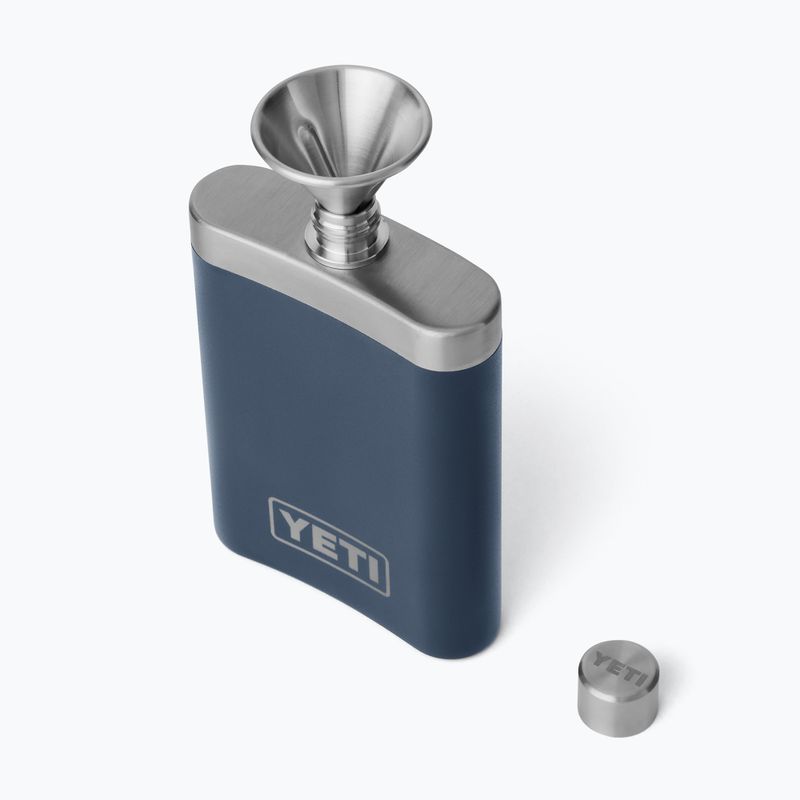 Kraujospūdžio gertuvė YETI Flask 200 ml navy 5