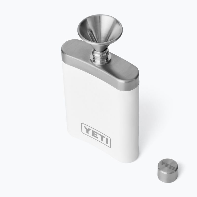 Kraujospūdžio gertuvė YETI Flask 200 ml white 5