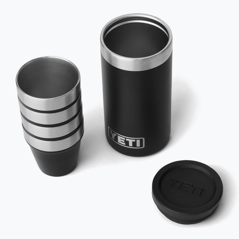 Turistinės taurės YETI Shot 48 ml 4 pcs. black 2