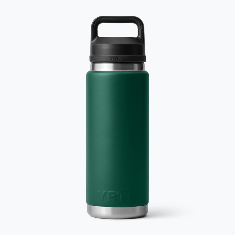Termosas YETI Rambler Chug 760 ml black forest green 2