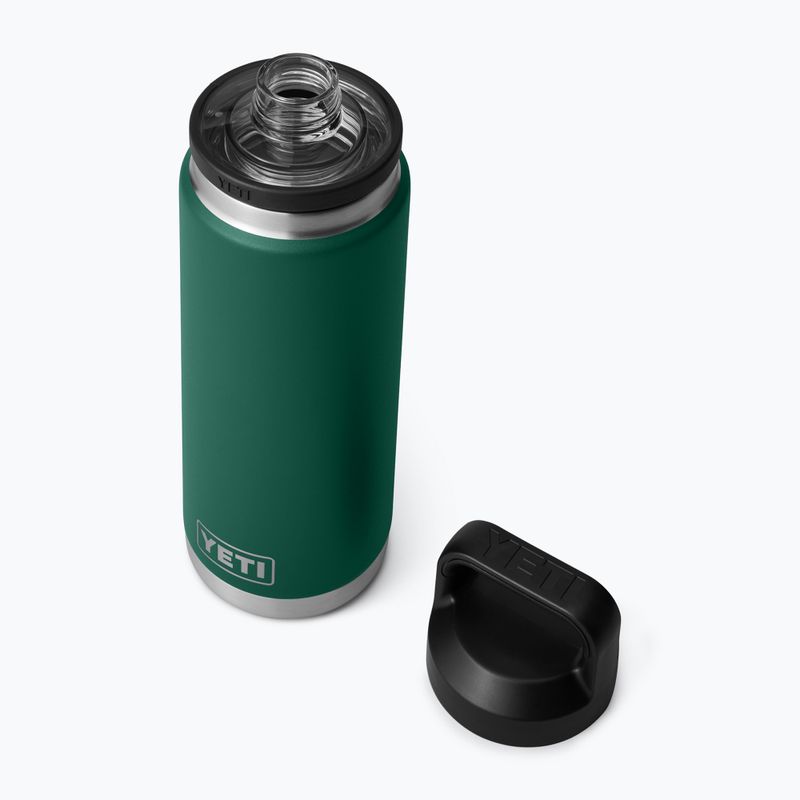 Termosas YETI Rambler Chug 760 ml black forest green 4