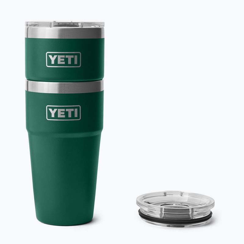 Termosas YETI Rambler Stackable 591 ml black forest green 4