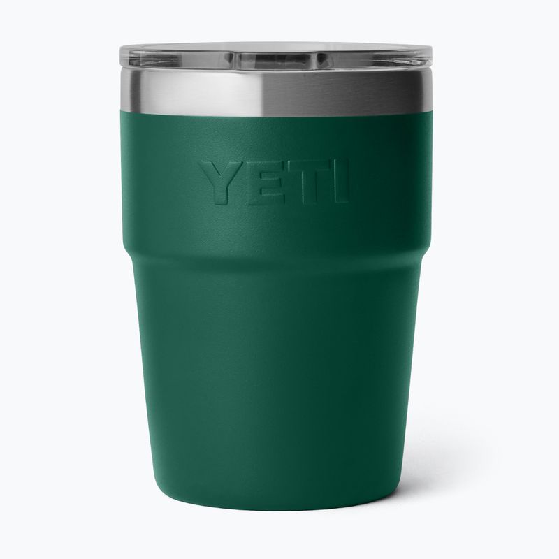 Termosas YETI Rambler Stackable 473 ml black forest green 2