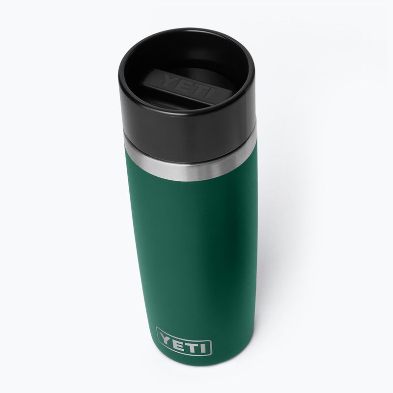Termosas YETI Rambler Travel 473 ml black forest green 3