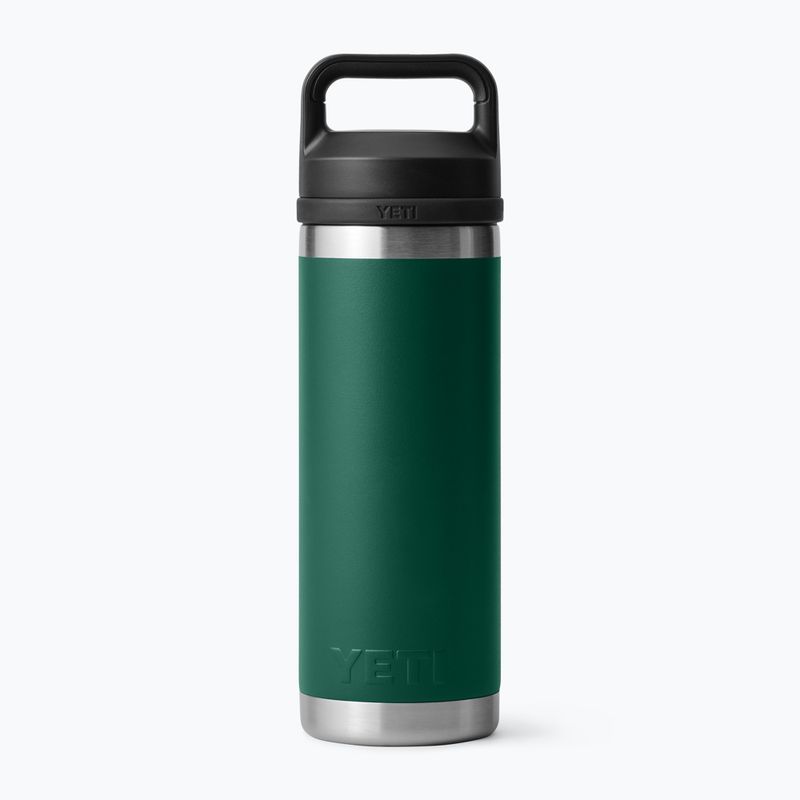 Termosas YETI Rambler Chug 532 ml black forest green 2
