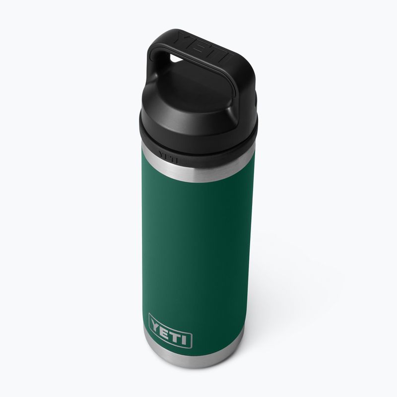 Termosas YETI Rambler Chug 532 ml black forest green 3