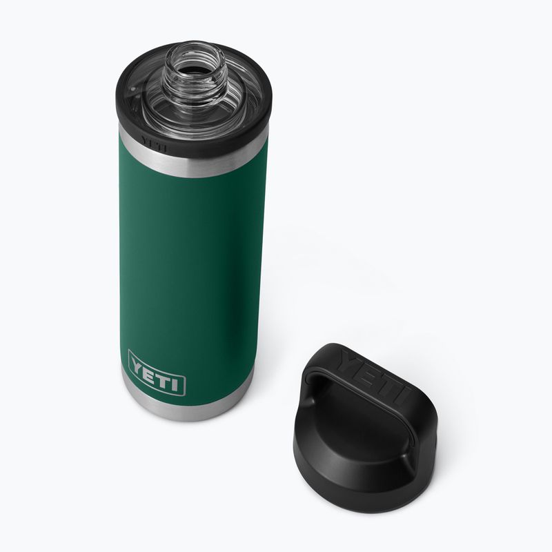 Termosas YETI Rambler Chug 532 ml black forest green 4