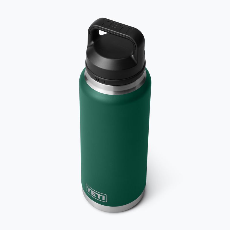 Termo gertuvė YETI Rambler Chug 1064 ml black forest green 3