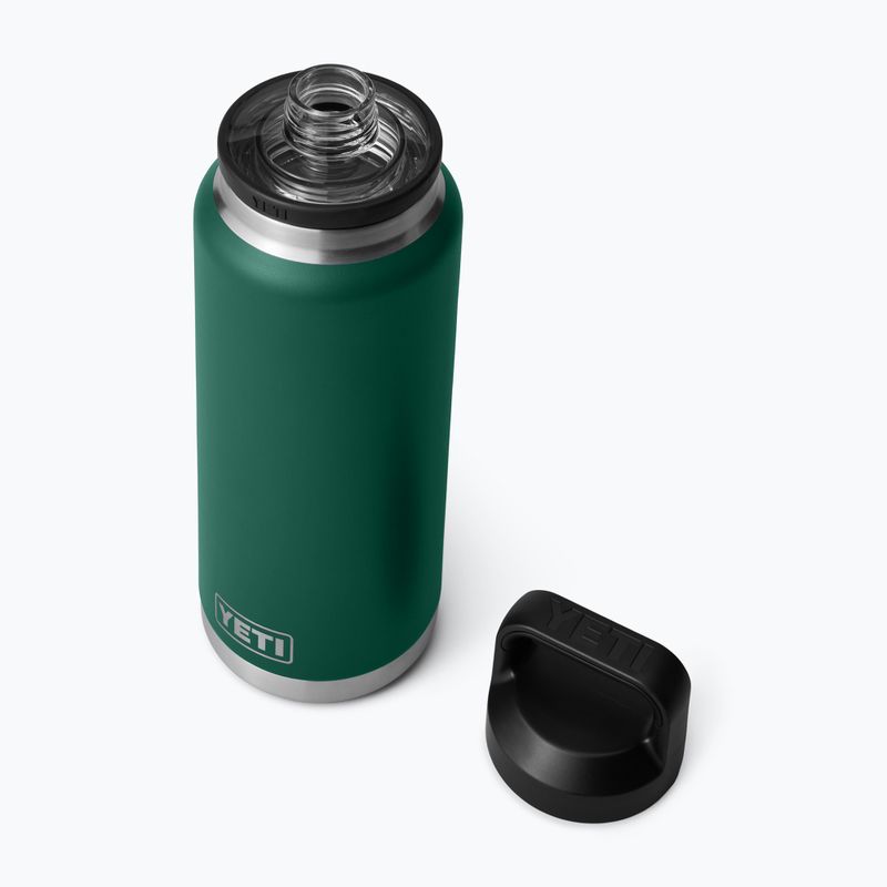 Termo gertuvė YETI Rambler Chug 1064 ml black forest green 4