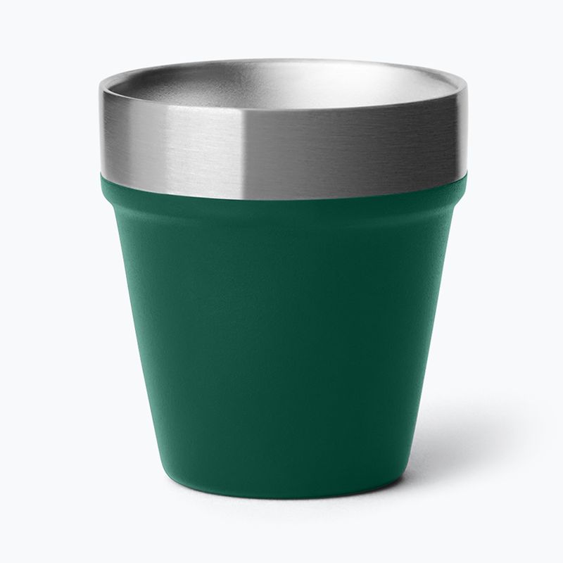 Turistinės taurės YETI Shot 48 ml 4 pcs. black forest green 4