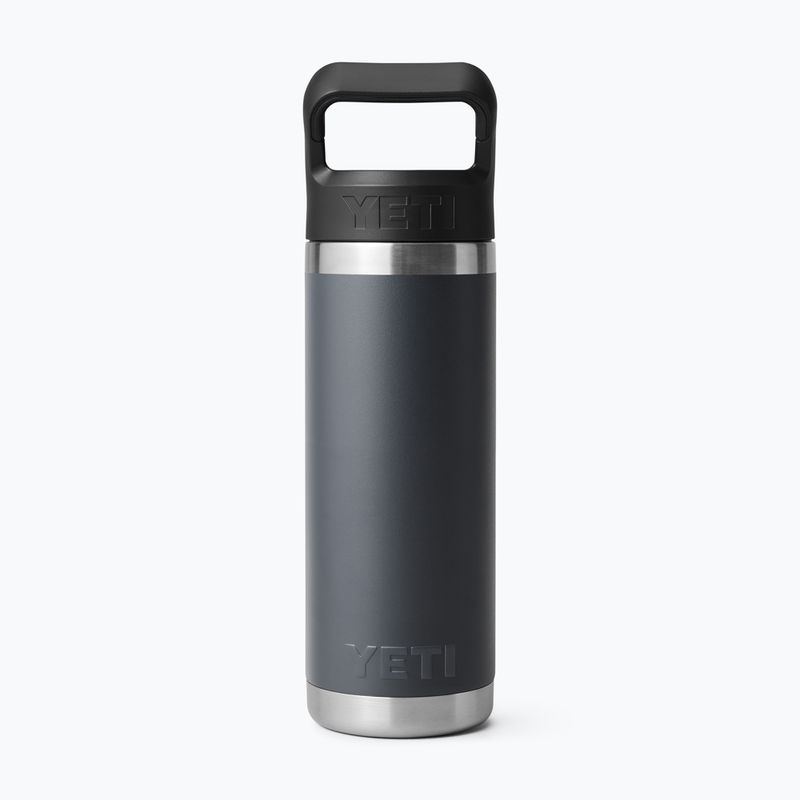 Termo gertuvė YETI Rambler C Straw 532 ml charcoal 2