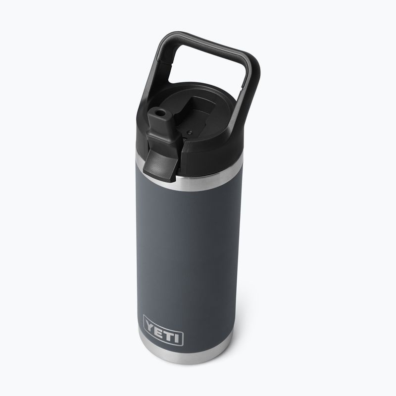 Termo gertuvė YETI Rambler C Straw 532 ml charcoal 5