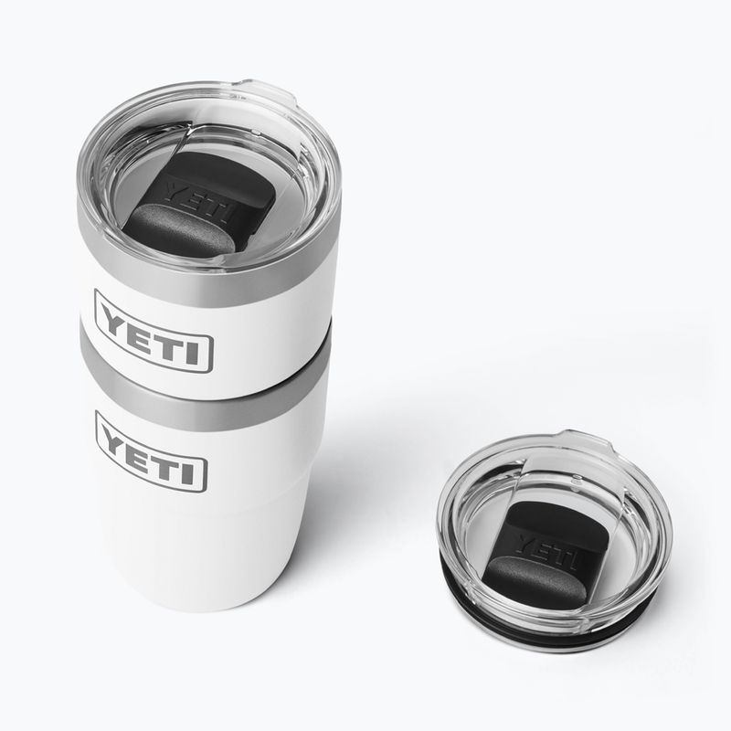 Termosas YETI Rambler Stackable 237 ml white 5