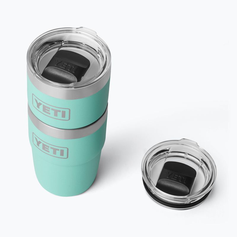 Termosas YETI Rambler Stackable 237 ml seafoam 5