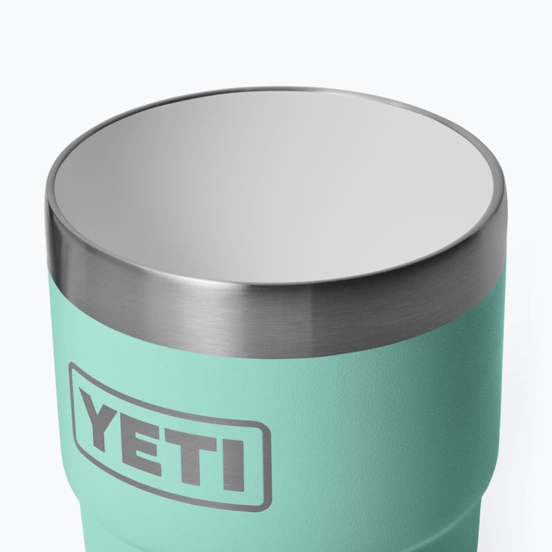 Termosas YETI Rambler Stackable 237 ml seafoam 6