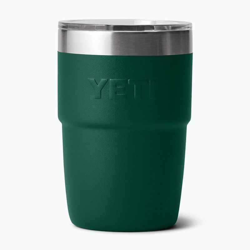 Termosas YETI Rambler Stackable 237 ml black forest green 2