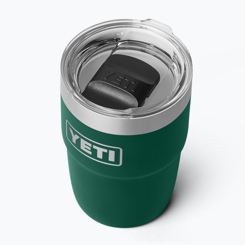 Termosas YETI Rambler Stackable 237 ml black forest green 3