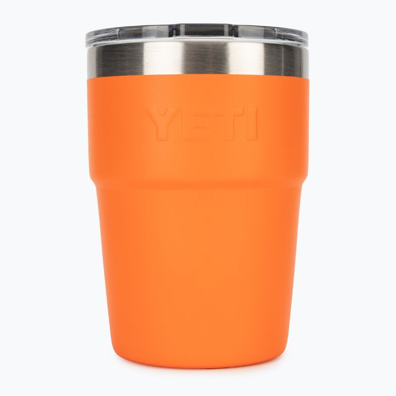 Termosas YETI Rambler Stackable 473 ml king crab orange 2