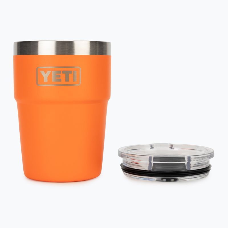 Termosas YETI Rambler Stackable 473 ml king crab orange 3