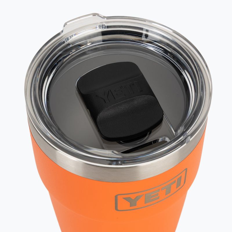 Termosas YETI Rambler Stackable 473 ml king crab orange 5