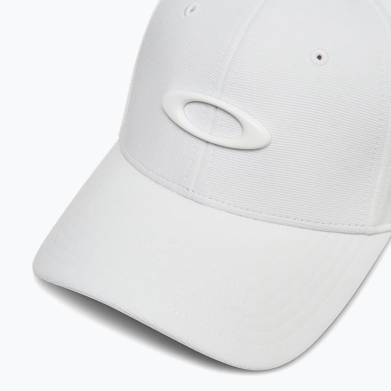 Vyriška kepuraitė su snapeliu Oakley Tincan white 3