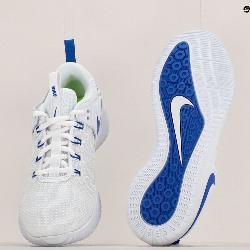 Moterų tinklinio bateliai Nike Air Zoom Hyperace 2 white/game royal 9