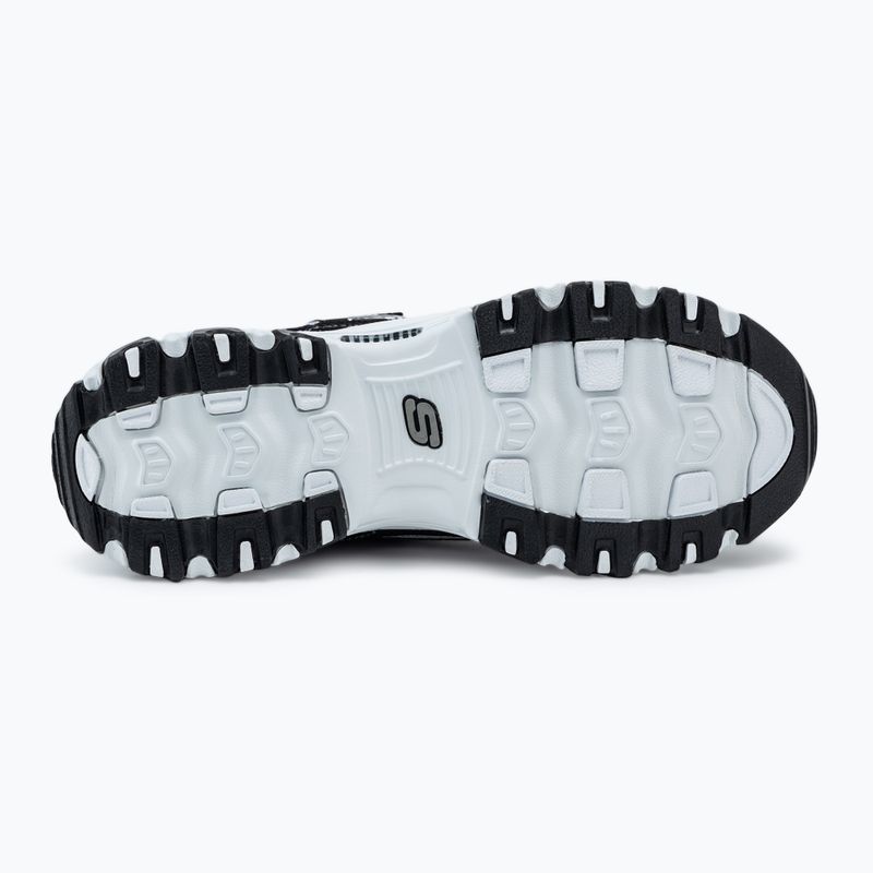 Moteriški batai SKECHERS D'Lites Biggest Fan black/white/silver 4